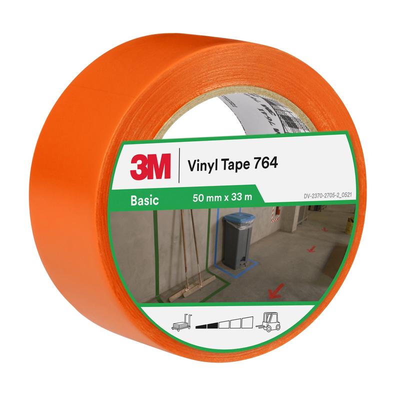 Ruban PVC tout usage 3M™ Ruban vinyle 764