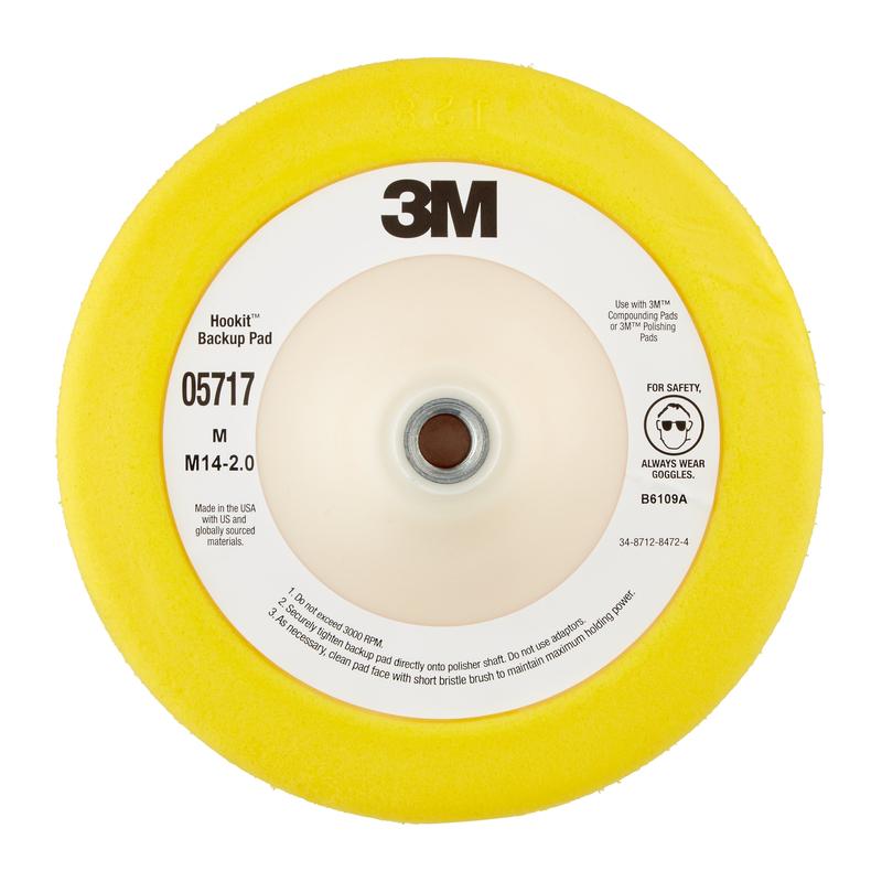 3M™ Hookit™ sanding pad, 178 mm, M14-2.01, 05717M | Pack (1 piece)