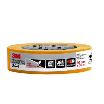 3M™ Malerabdeckband 244, 50 m - Abdeckband für Malerarbeiten