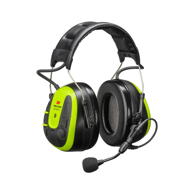 Casque 3M™ PELTOR™ WS™ ALERT™ X, coques jaune clair, bandeau, compatible avec les applications mobiles, MRX21A4WS6 | Paquet (1 pièce)