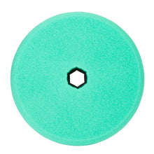 Tampon de mousse de polissage 3M™ Perfect-It™ grossier, système de connexion rapide, vert, plat, 150 mm, 50878 | Paquet (1 pièce)