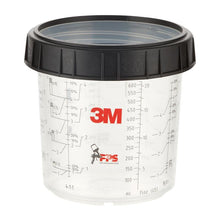 3M™ PPS™ Außenbecher mit Schraubring, Standard, 650 ml, 16001 | Packung (1 Set)