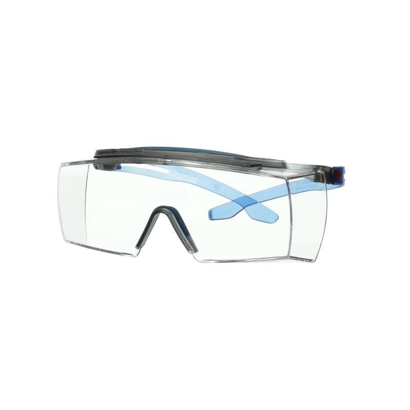 Sovraocchiali 3M™ SecureFit™ 3700, aste blu, protezione per sopracciglia, rivestimento antiappannamento Scotchgard™ (K&N), lenti trasparenti, SF3701XSGAF-BLU-EU, 20 per confezione | Confezione (1 pezzo)