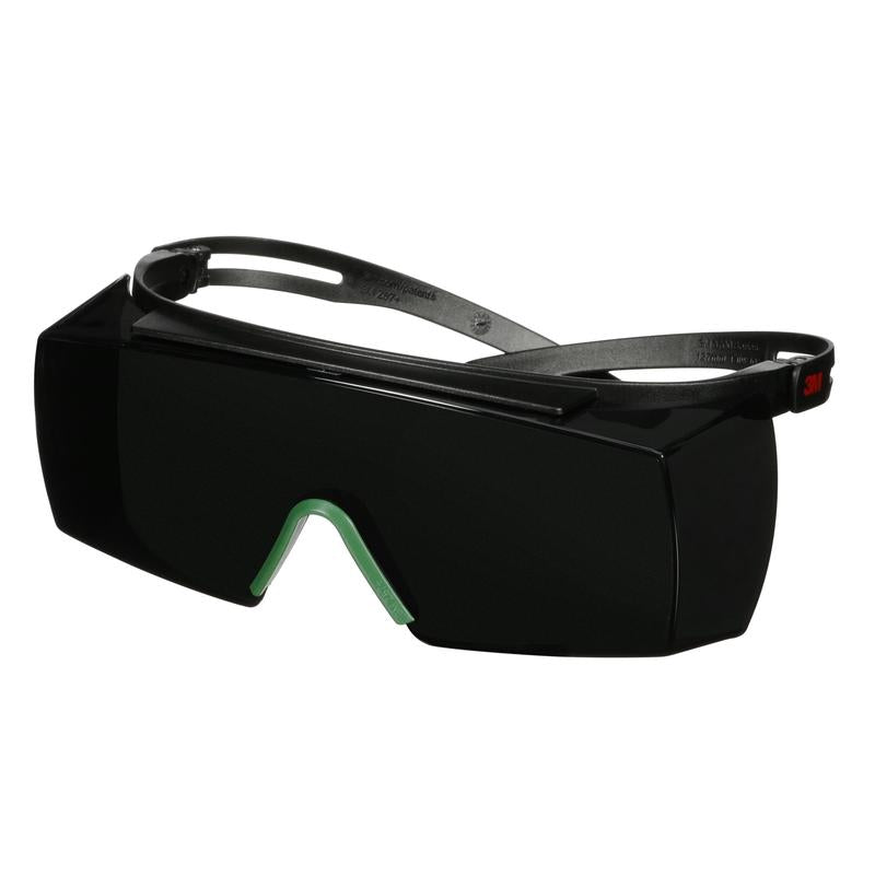 3M™ SecureFit™ 3700 Überbrille, schwarze Bügel, Antikratz-Beschichtung, graue Scheibe IR 5.0, SF3750AS-BLK, 20 pro Packung | Packung (1 Stück)