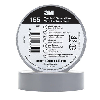 3M™ Temflex™ Vinyl-Isolierband 155 - 19 mm x 20 m