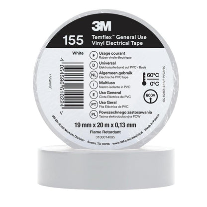 3M™ Temflex™ Vinyl-Isolierband 155 - 19 mm x 20 m