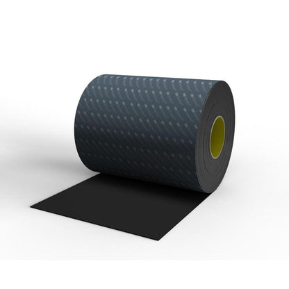 Rotolo paracolpi elastico 3M™ Bumpon™ SJ6216, nero, 114 mm x 33 m, 1,6 mm, gomma sintetica adesiva tipo R-25 | Confezione (1 rotolo)