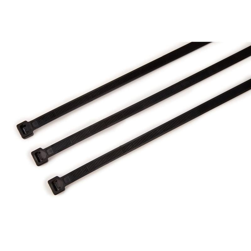 3M™ Scotchflex™ cable ties, FS 280 CW-C, UV-resistant, black, 280 mm x 4.8 mm | Bag (1 piece)