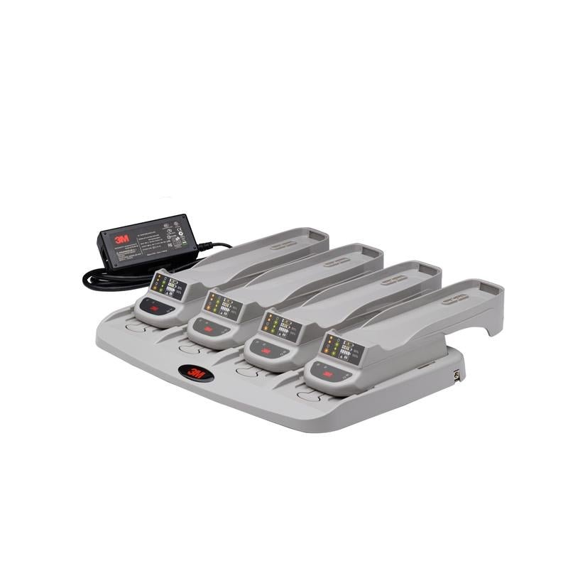 3M™ Versaflo™ Batterieladegerät, Vier Stationen, Europa, TR-644E | Packung (1 Stück)