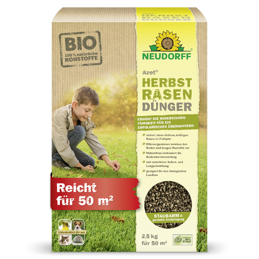 Engrais pour pelouse d'automne Azet