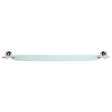 tesa Loxx Glasablage Bad, satiniertes Glas, inkl. Klebelösung