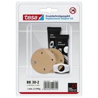 tesa Ersatzadapter-Satz BK 30-2, schwarz