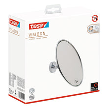 tesa VISIOON Kosmetikspiegel Kugelgelenk, selbstklebend, verchromtem Messing
