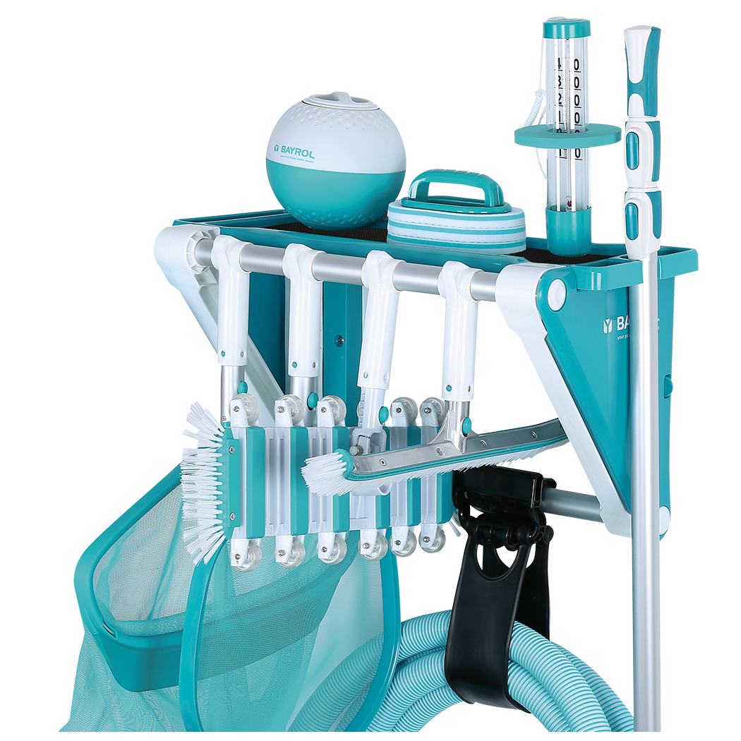 BAYROL accessory shelf for wall mounting | Pack (1 piece)