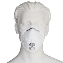 NITRAS SAFE AIR, maschera respiratoria, FFP2 NR, senza valvola, bianco, EN 149, scatola da 20 pezzi | Confezione (20 pezzi)