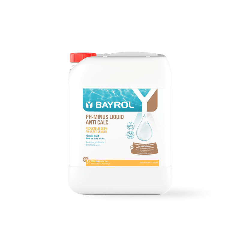 BAYROL pH-Minus Liquid Anti Calc 20 L concentrato per abbassare il valore del pH