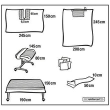 Hartmann Foliodrape Uni.-SchlitztSet II PPlus P4 | Pack (4 pieces)