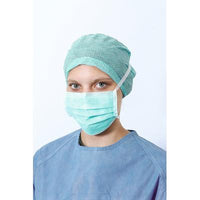 masque chirurgical Hartmann Foliodress Mask Senso, vert | Paquet (50 pièces)