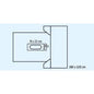 FD PP abdomen/vertèbres Tissu sk 260x320* 9x22* trame crêpe | Paquet (7 pièces)