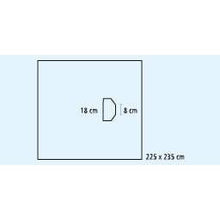 Tissu FD PP ENT/MKG sk 225x235* 10x18* trame crêpe | Paquet (8 pièces)