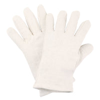 Gants en jersey de coton NITRAS, jersey de coton couleur naturelle, taille 8 | Lot de 12 paires