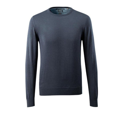 Knitted sweater round neck knitted sweater