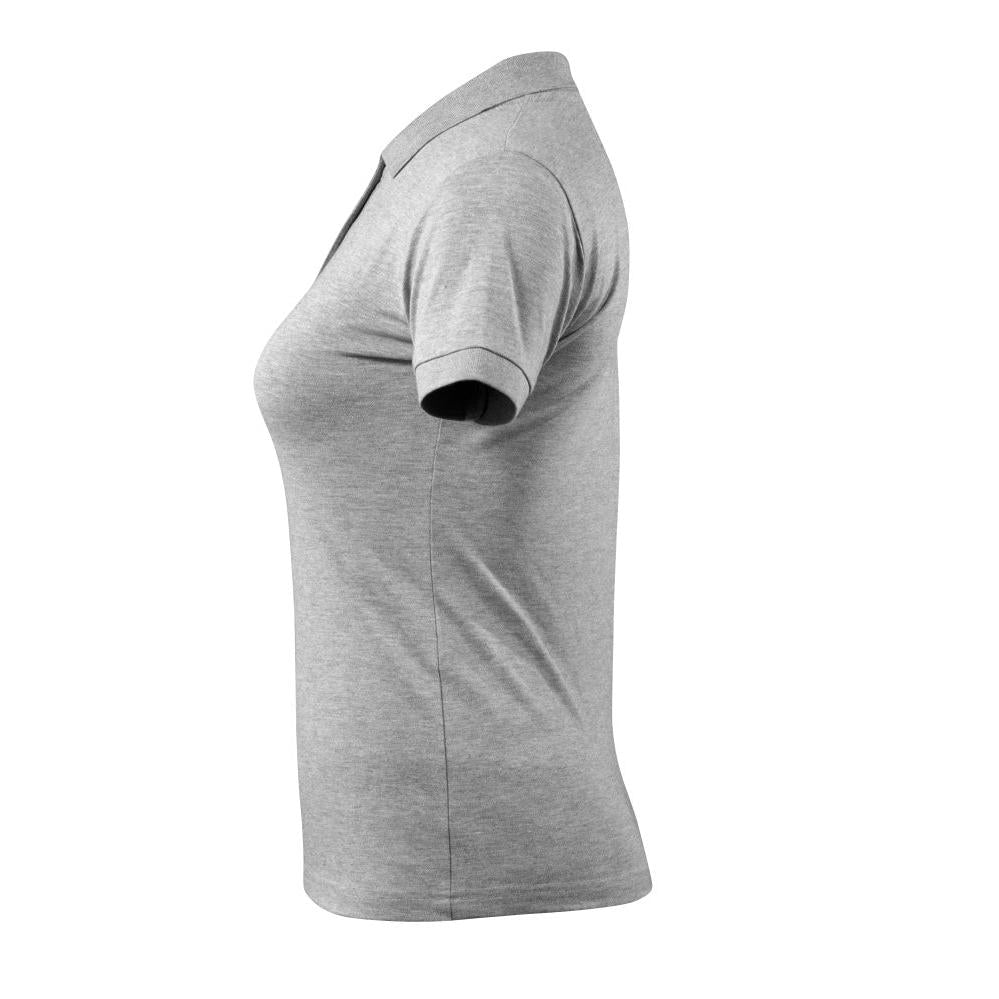 MASCOT® Grasse women's polo shirt, gray mottled