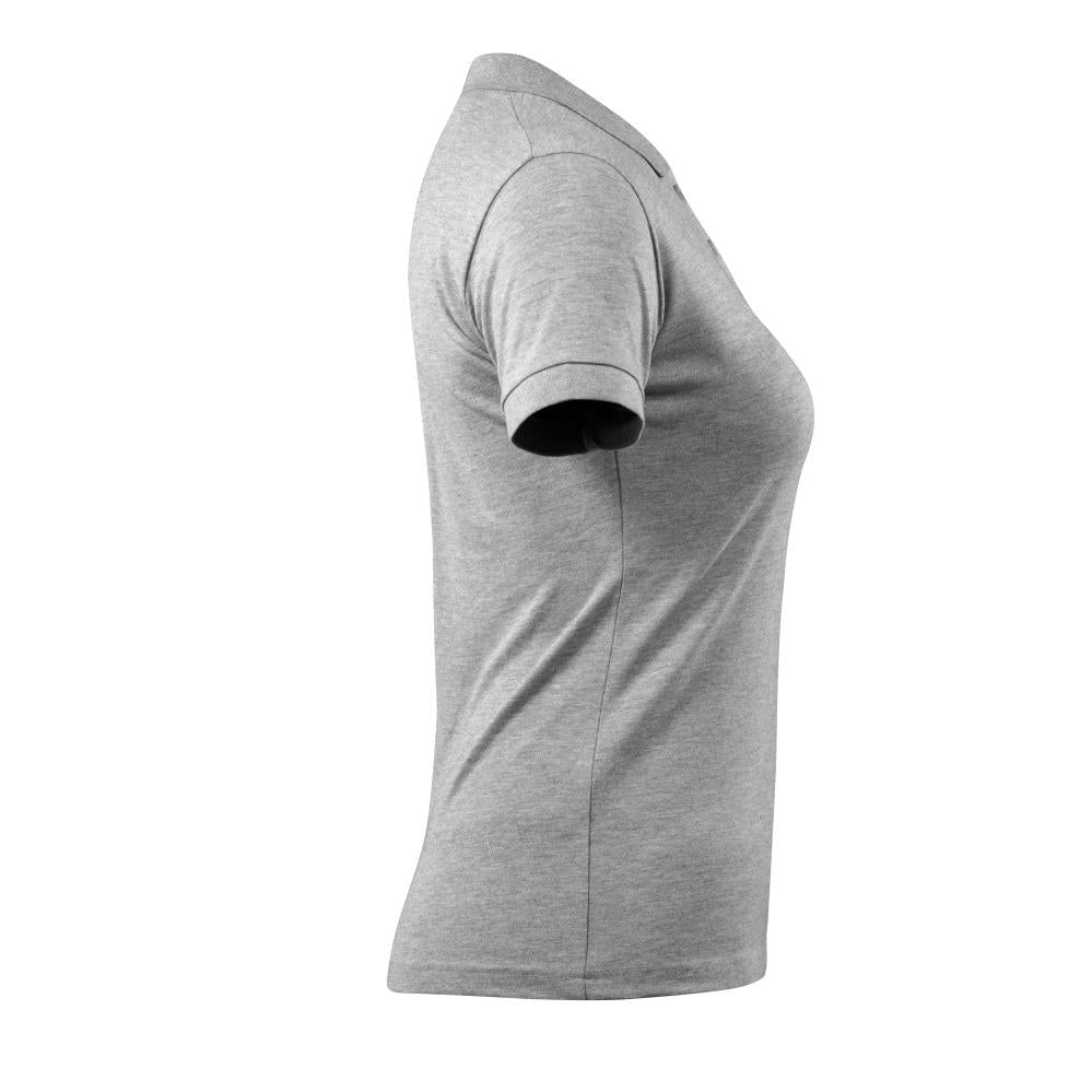 MASCOT® Grasse women's polo shirt, gray mottled