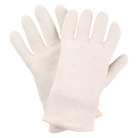 NITRAS Cotton Knit Gloves, Natural-Colored Cotton Knit, Size 8 | Pack (12 pairs)