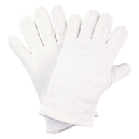 NITRAS Cotton Knit Gloves, White, OEKO-TEX Certified Cotton Knit, Size 9 | Pack (12 pairs)