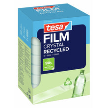 tesafilm CRYSTAL RECYCLED, 66 m x 19 mm, trasparente