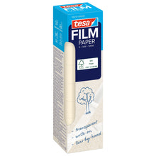 tesafilm PAPER, trasparente, in rotolo a torre, 10 m x 19 mm