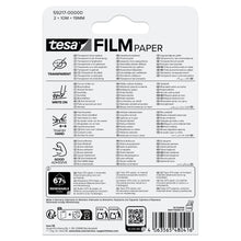 tesafilm PAPER, trasparente, in confezione blister, 10 m x 19 mm
