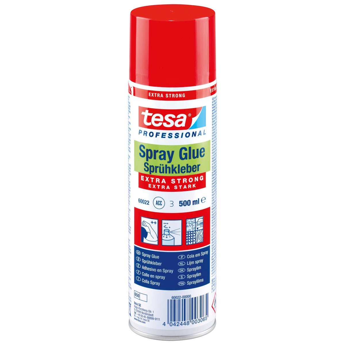 tesa Sprühkleber EXTRA STARK, 500 ml
