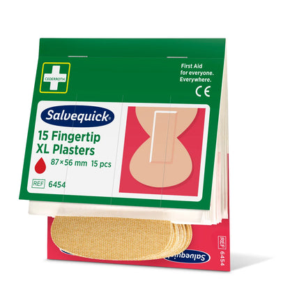 Xl fingertip textilpflaster, 15 stück/mine  | Packung (15 Stück)
