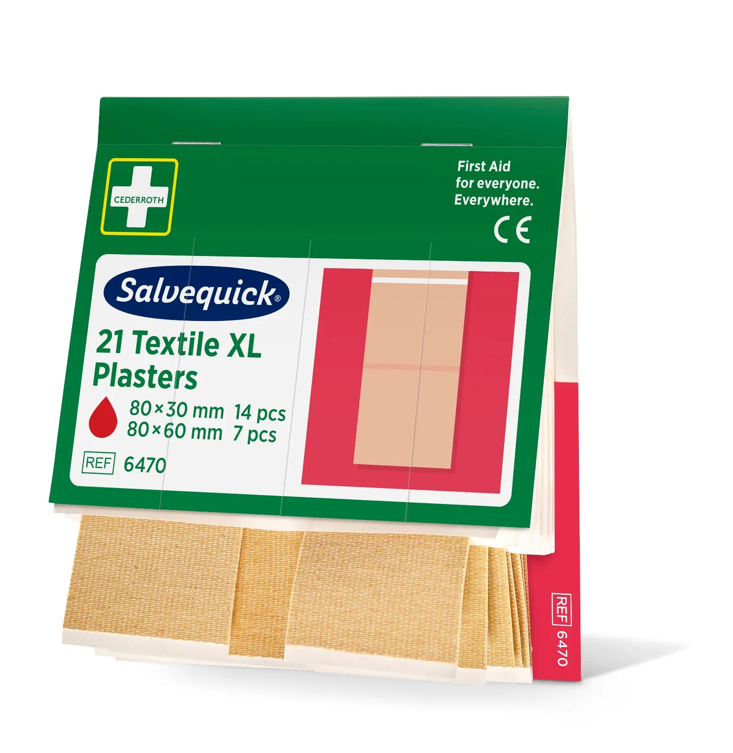 XL Textile Plaster, 21 pieces per cartridge | Package (21 pieces)