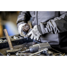 NITRAS TAEKI cut protection gloves, gray / black