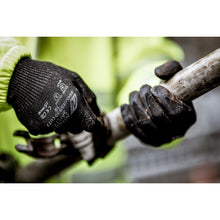 NITRAS ESD 3D CUT F, Schnittschutzhandschuhe, schwarz