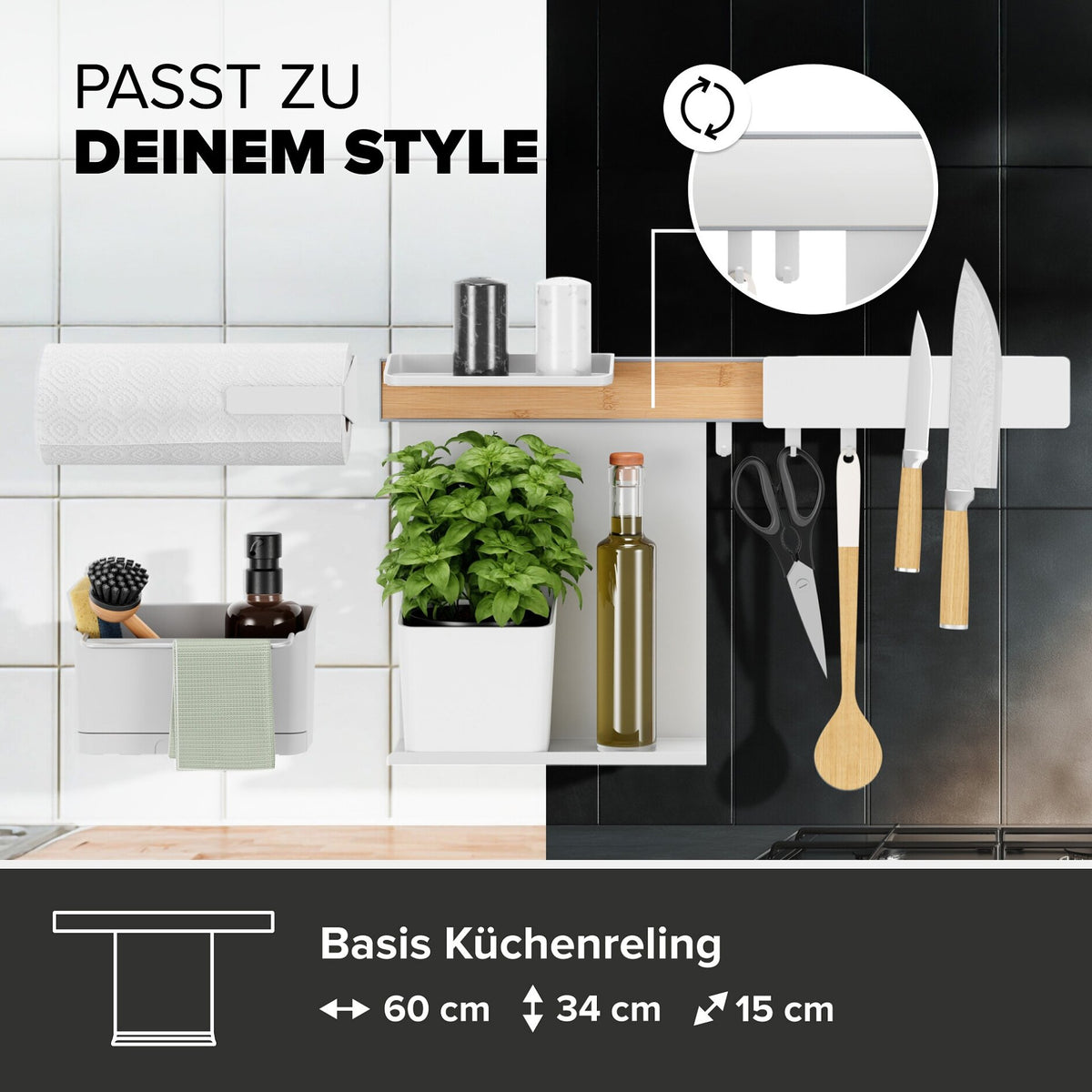 tesa Kitchen Organizer Combo Set XL
