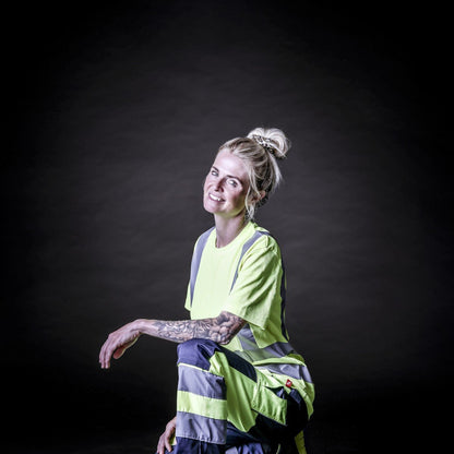 NITRAS MOTION TEX VIZ, high visibility t-shirt