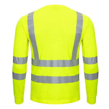 NITRAS MOTION TEX VIZ, Warn-Langarmshirt