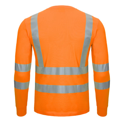 NITRAS MOTION TEX VIZ, Warn-Langarmshirt