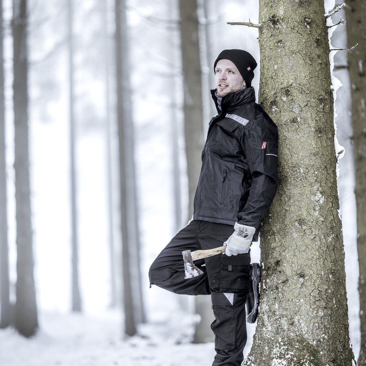 NITRAS MOTION TEX PLUS, parka, noir