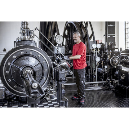 NITRAS MOTION TEX PLUS, pantaloni da lavoro, lunghi, neri