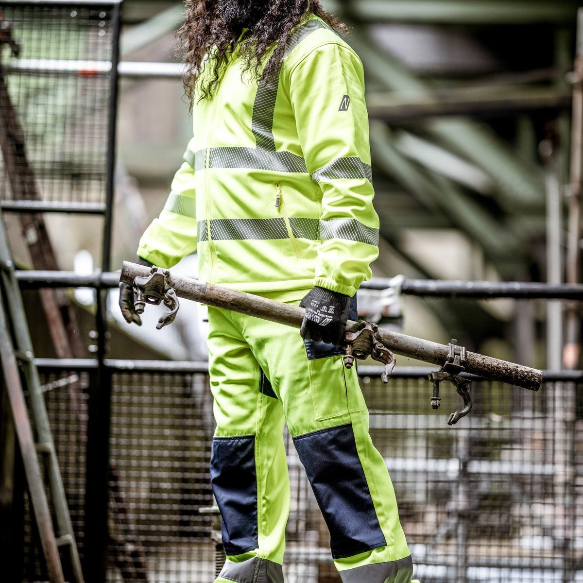 NITRAS MOTION TEX VIZ, veste fonctionnelle haute visibilité