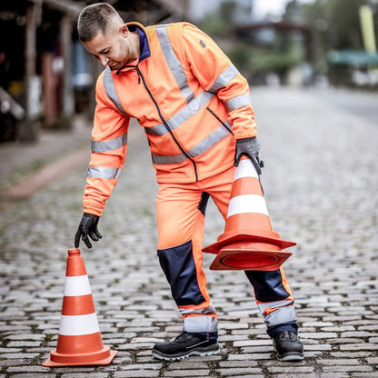 NITRAS MOTION TEX VIZ, giacca in pile ad alta visibilità