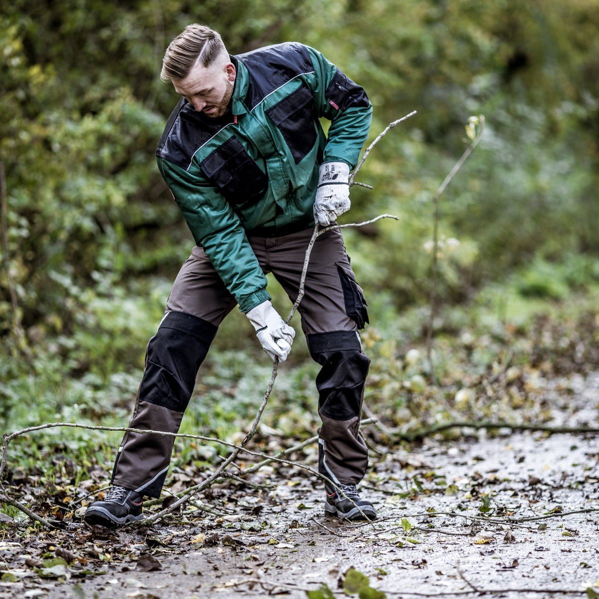 NITRAS STEP MID MF, stivali antinfortunistici S3, altezza media, neri