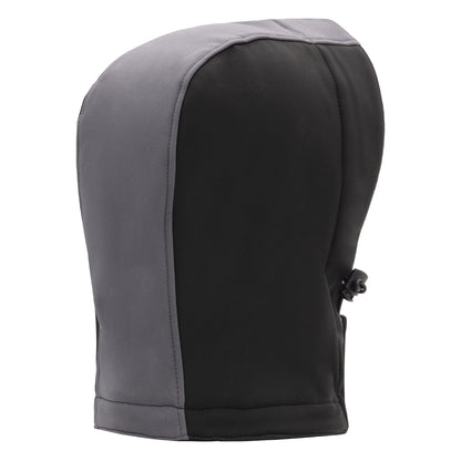 Capuche amovible NITRAS, gris/noir, polyester OEKO-TEX : 94% ; Élasthanne : 6% | Paquet (1 pièce)