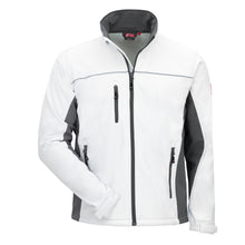 NITRAS MOTION TEX LIGHT, giacca softshell, bianco/grigio
