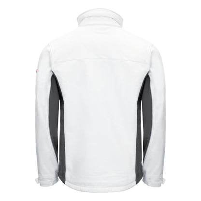 NITRAS MOTION TEX LIGHT, Softshelljacke, weiß / grau